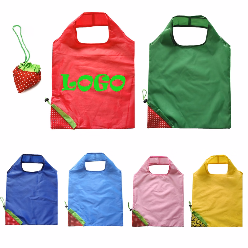 Strawberry Bag Creative Polyester Folding Bag