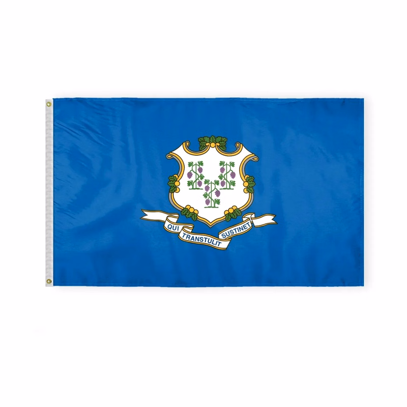 3'x5' Connecticut ePoly Printed Flags