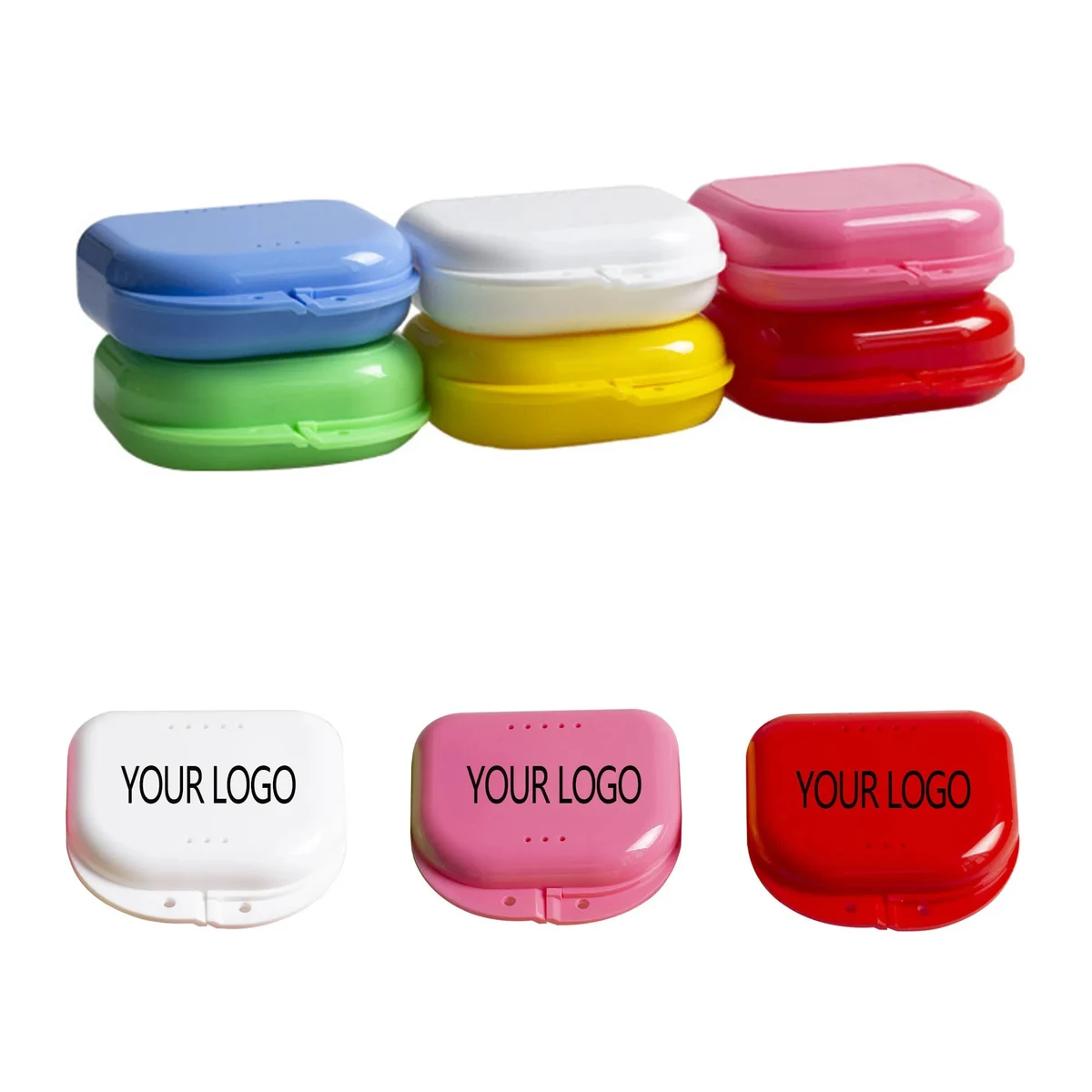Dental Retainer Case With Hole MOQ 100 1