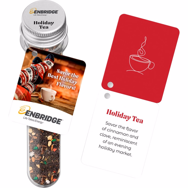 Hot Tea Tube with Booklet