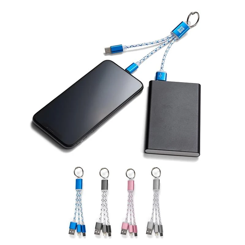 Trio Metallic Cross Ribbon Cables 1