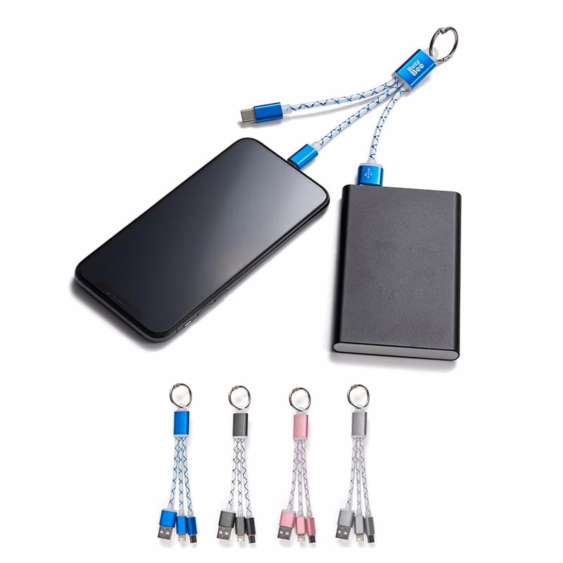 Trio Metallic Cross Ribbon Cables