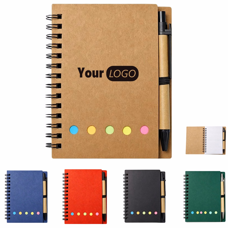 Loose Leaf Notebook & Memo Pad Set