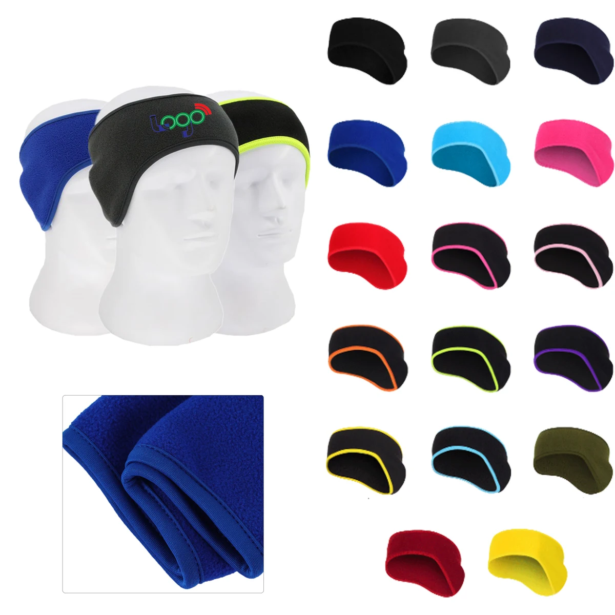 Fleece Ear Warmer Headband 1
