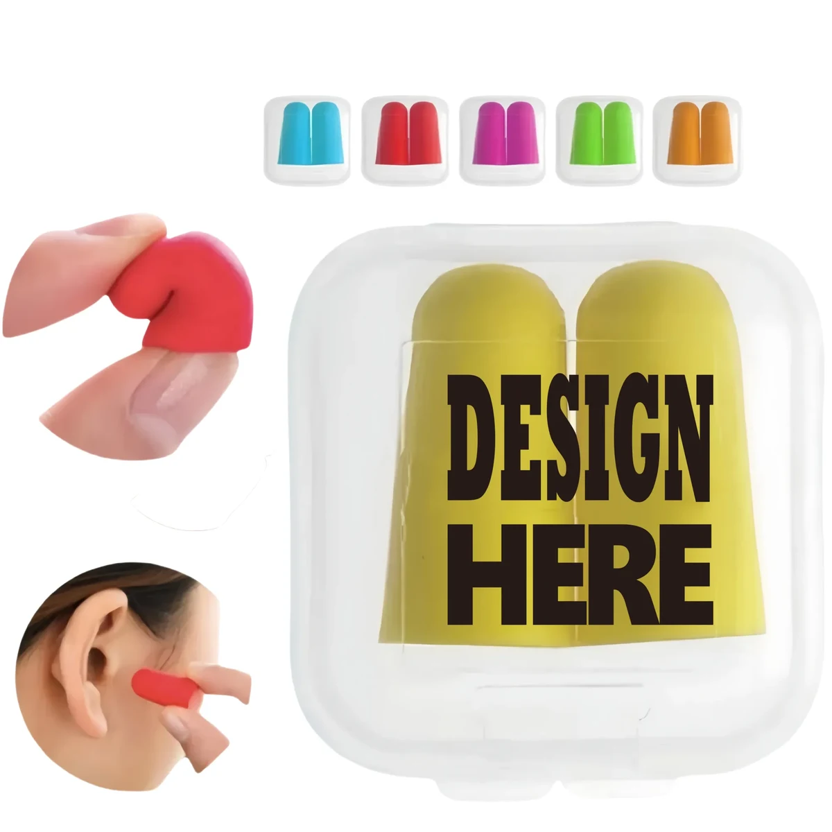 Sleeping Earplugs with Case 1