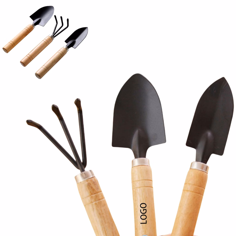 Outdoor Small Gardening Tools Three Piece Set