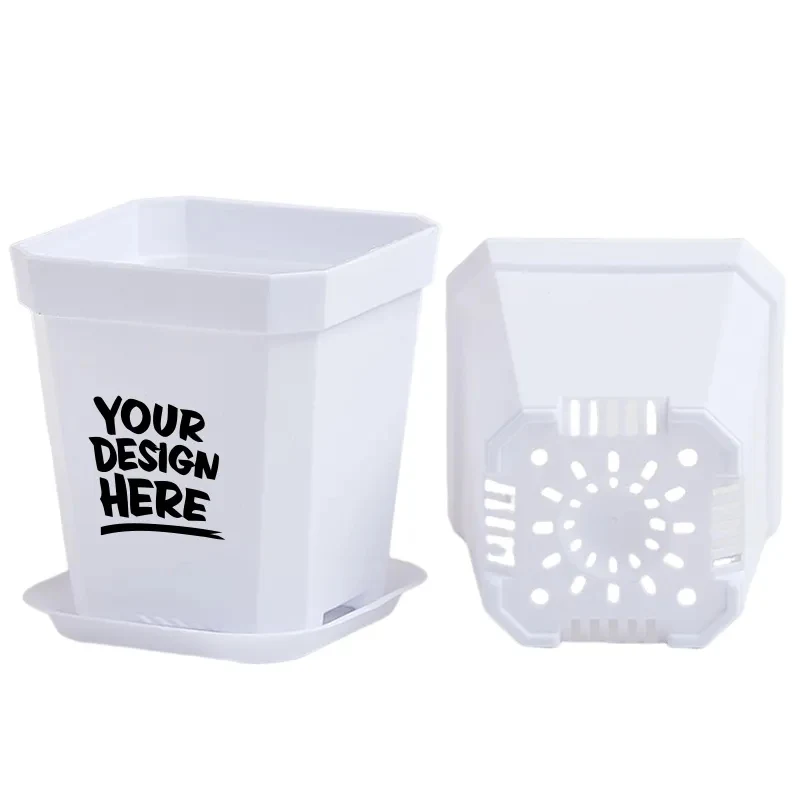 Plastic Square Planting Pot 1