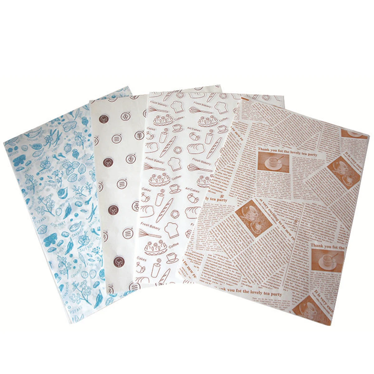 Hamburger Packaging Paper 12"x12" 1