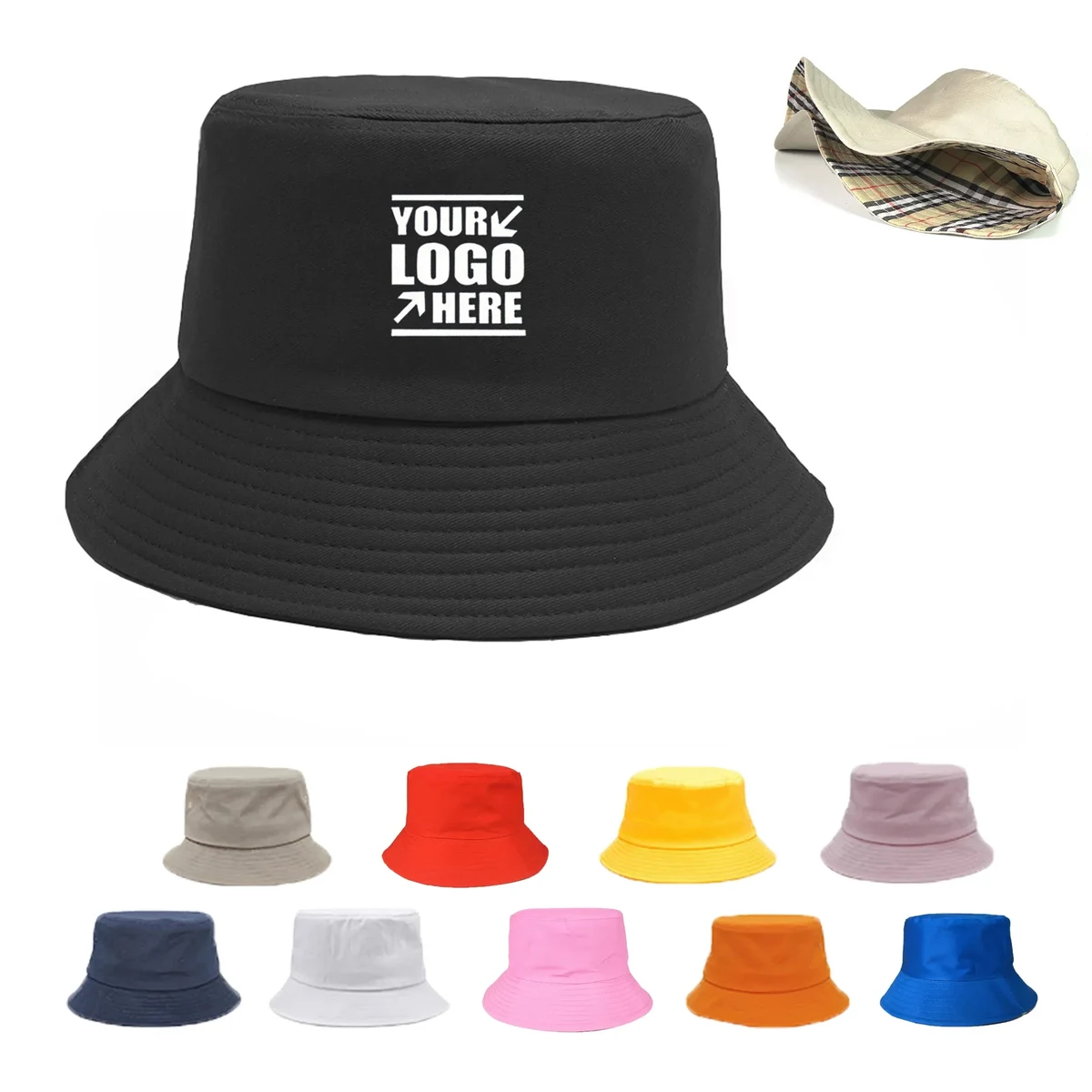 Fisherman Bucket Sun Hat 1