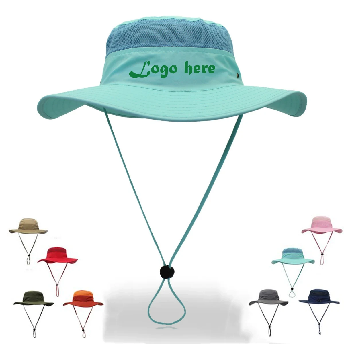 UV Protection Wide Brim Bucket Hat MOQ50 1