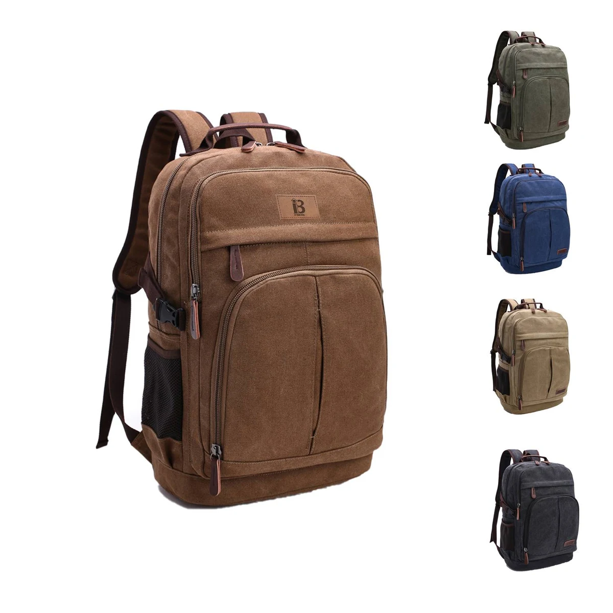 Canvas Men's Multifunctional Backpack 1
