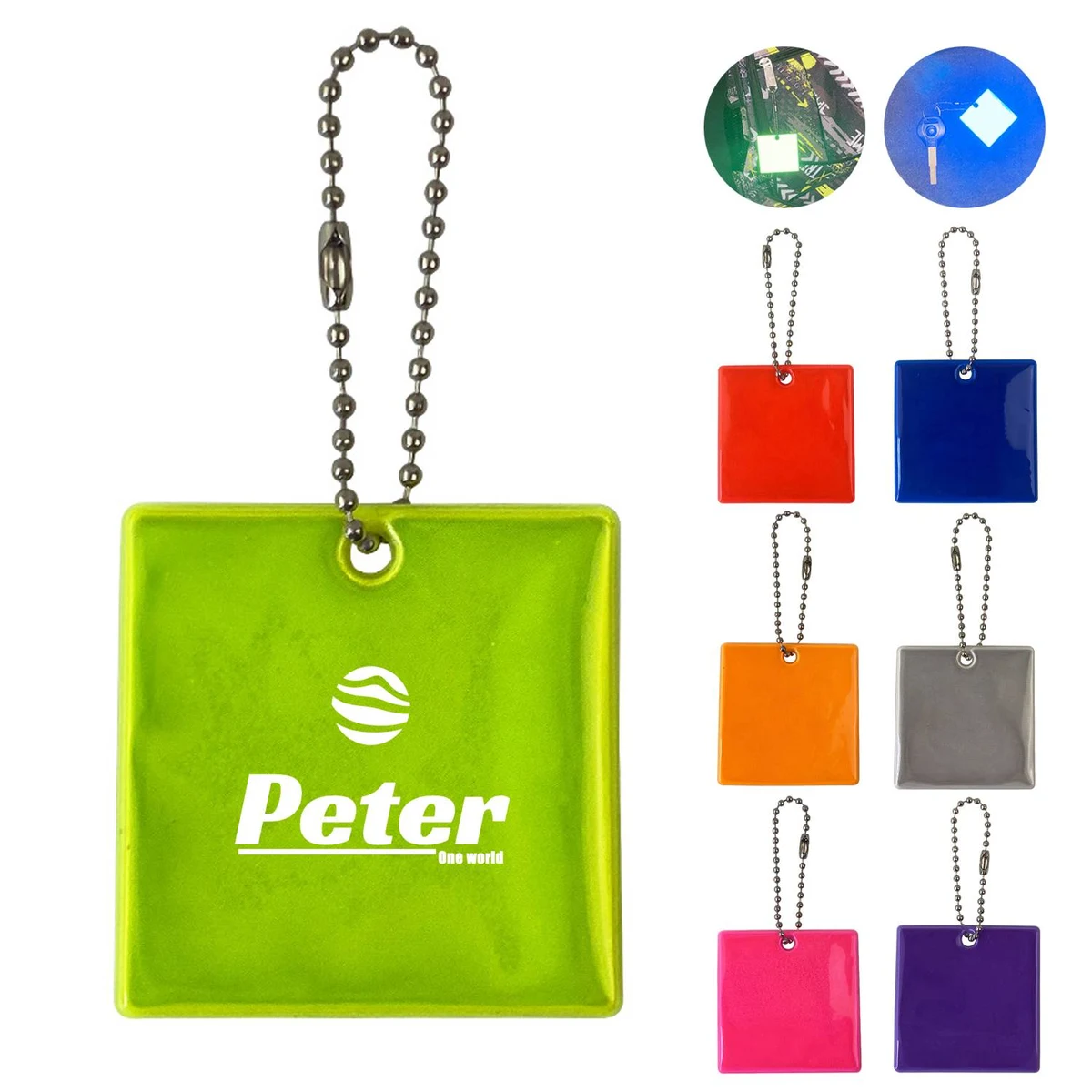 Night Safety PVC Reflective Pendant 1