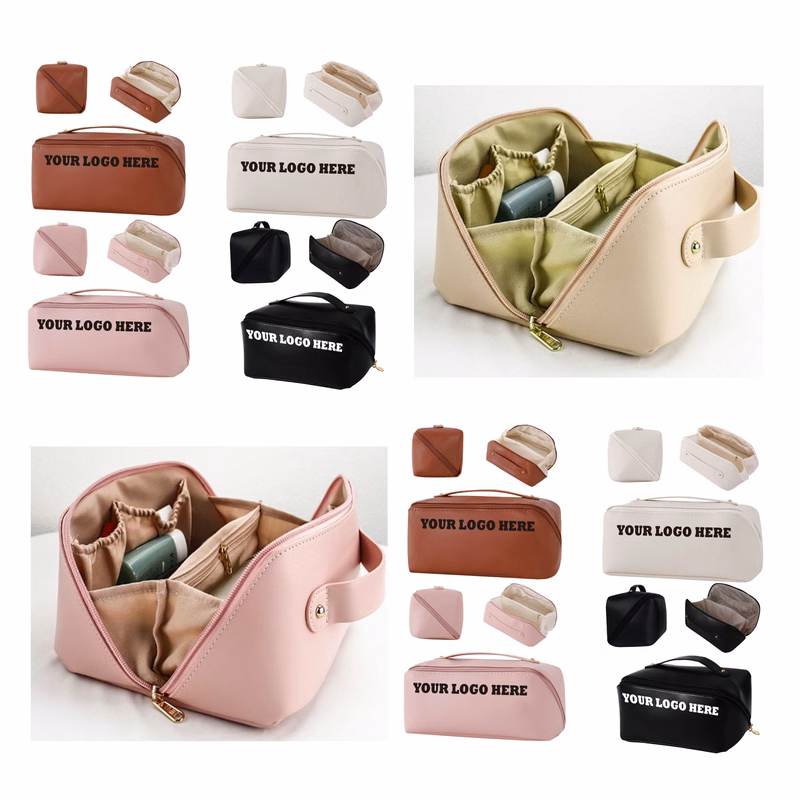 Portable Custom Logo Makeup Bag