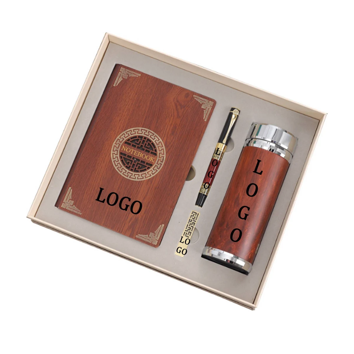 Notebook Flash Drive And Pen Gift Set 1