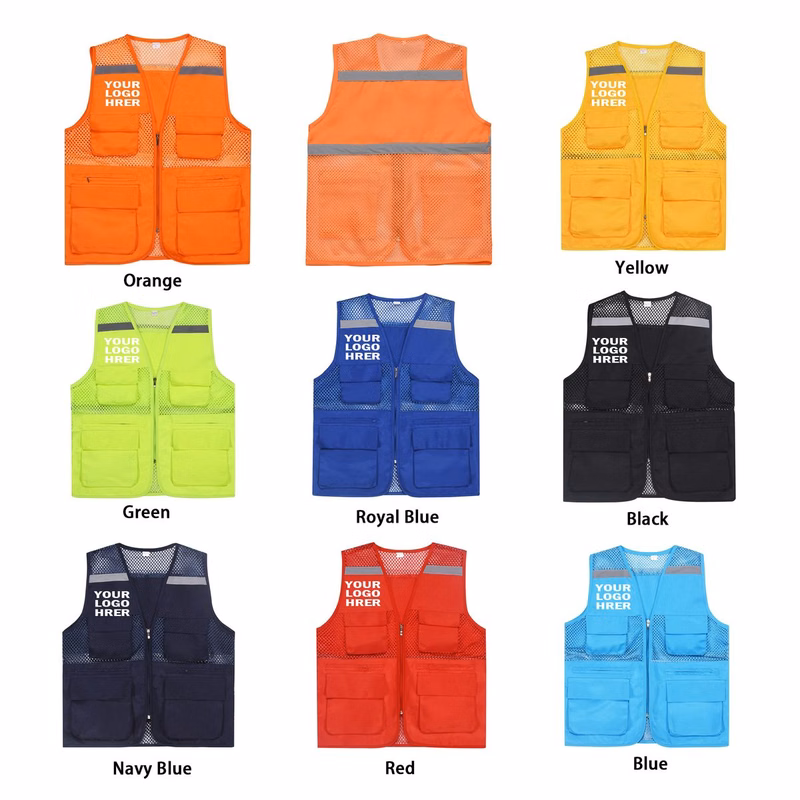 Custom High Visibility Safety Vest