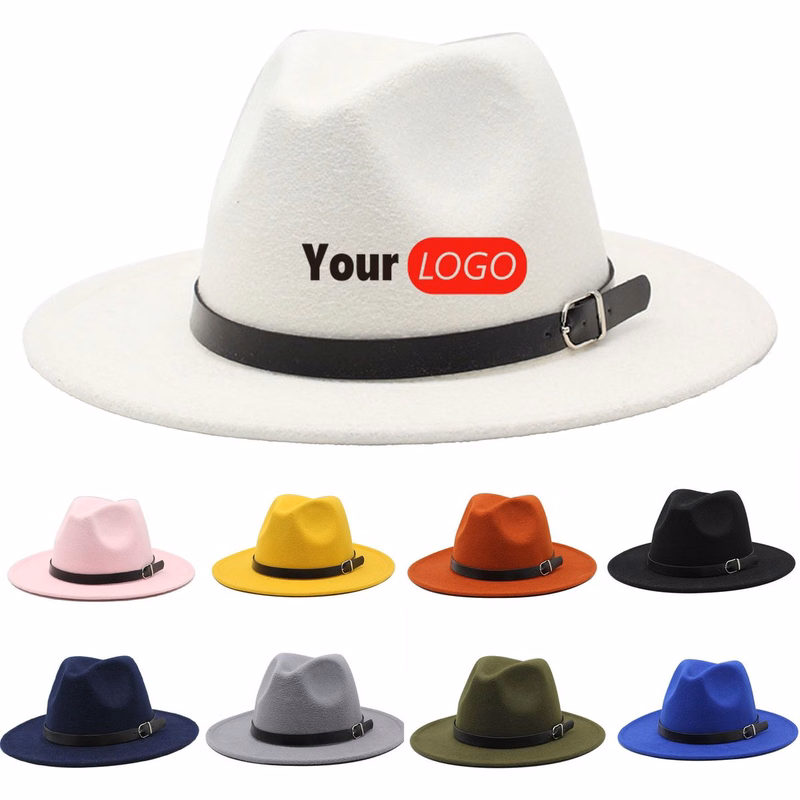 Solid Panama Jazz Felt Top Hat