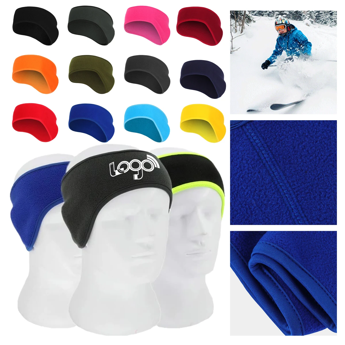 Winter Outdoor Fleece Ear Warmer Headband 1