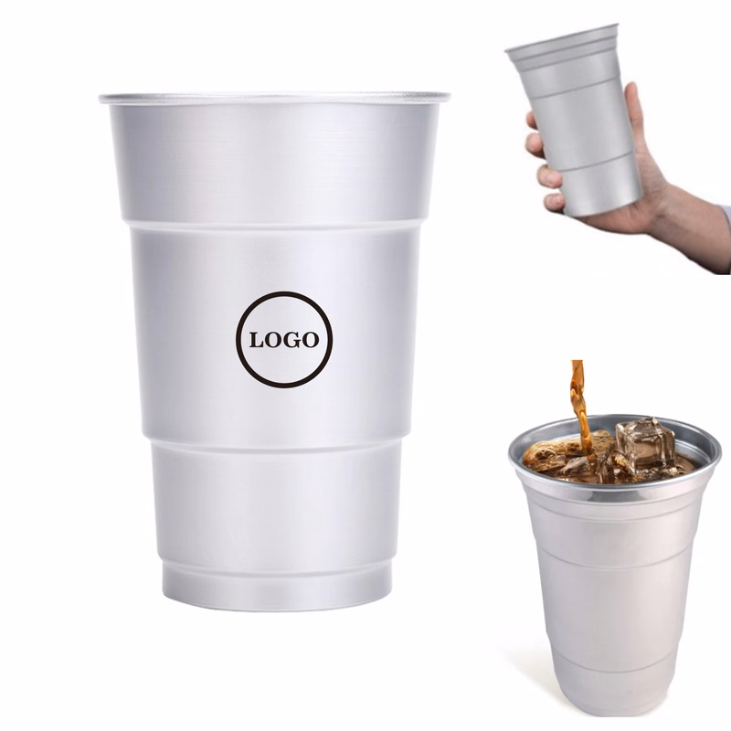 Durable Reusable Aluminum Party Cup