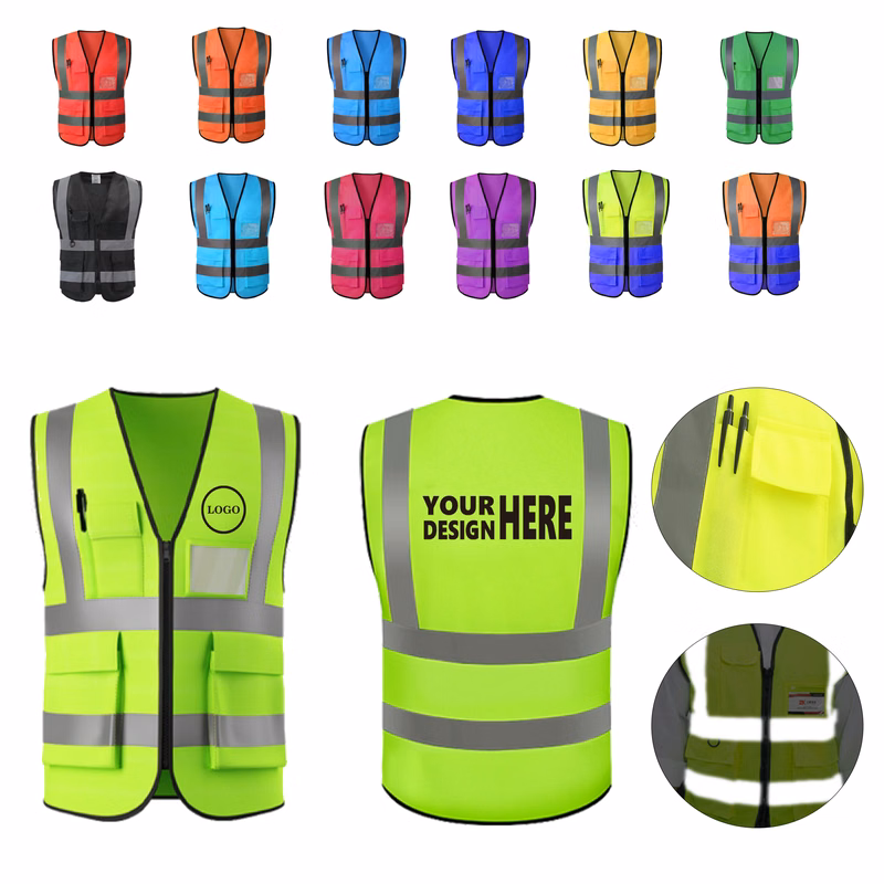 Safety Reflective Vest with High Visibility
