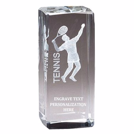 Crystal Cube Tennis Male