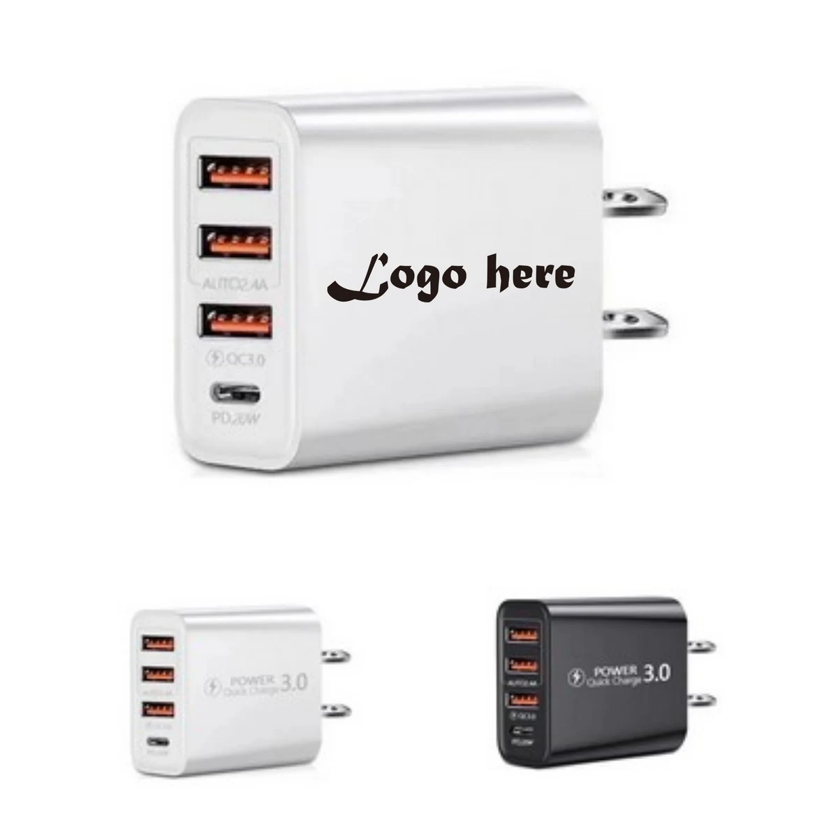 4-Port Charger Cube 1