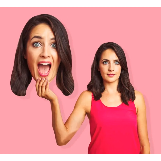 Big Head Cutouts (12" x 12"/sqft)