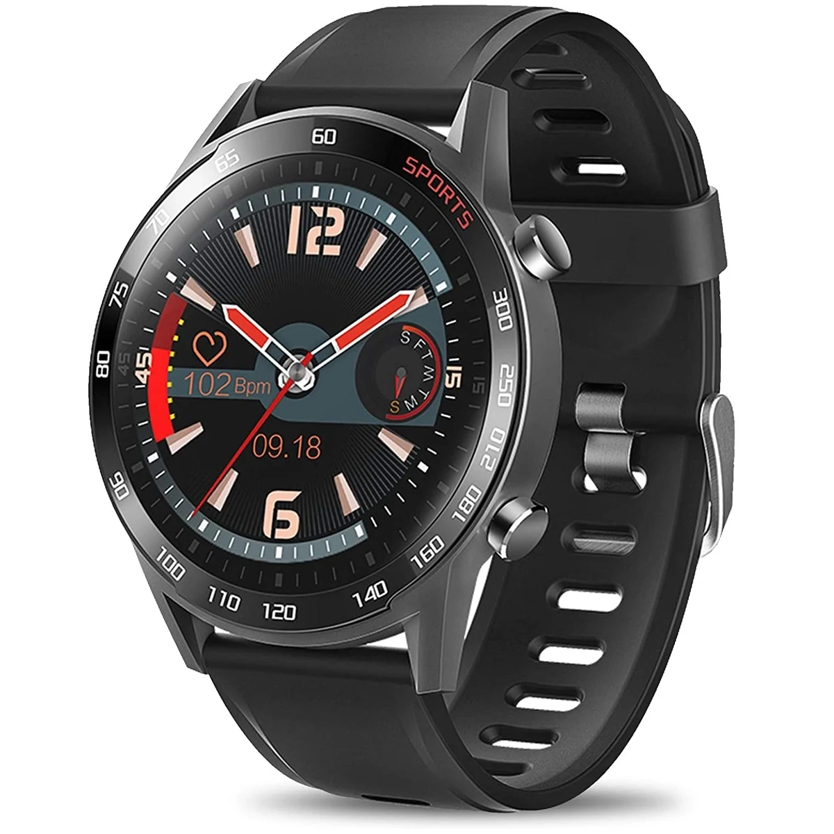 Smartwatch Bluetooth With Heart Rate Blood Pressure Monitor, promotional fitness product with logo imprint 1