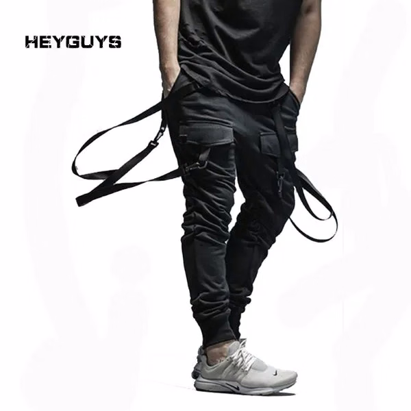 Men's Factory Sample Suspender Jogger Pants