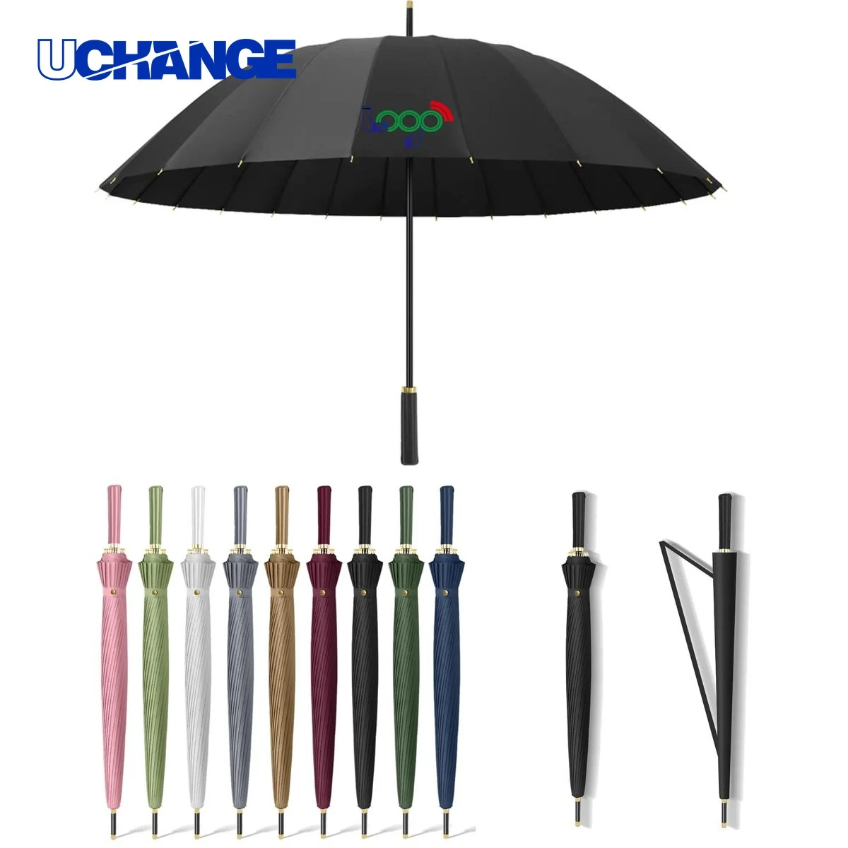 51 Inch Arc Golf Umbrella for Rain 1
