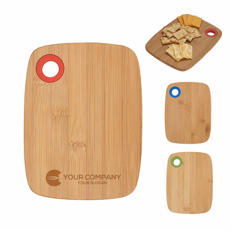 Bamboo Board With Silicone Ring