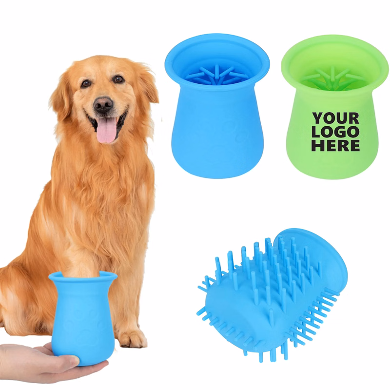 Pet Silicone Foot Wash Cup