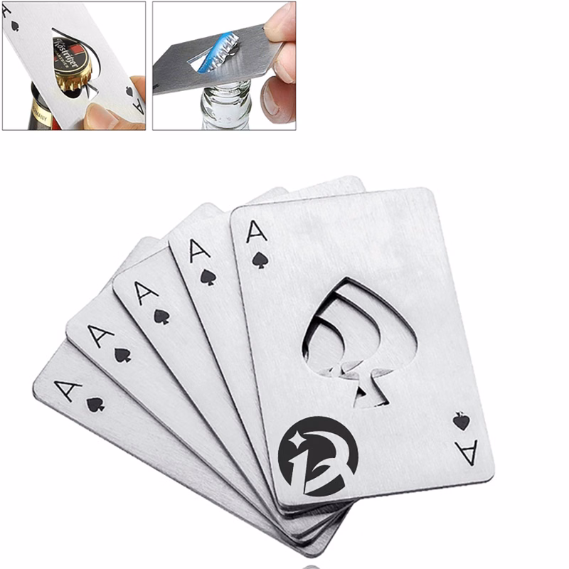 Ace Poker Bottle Opener