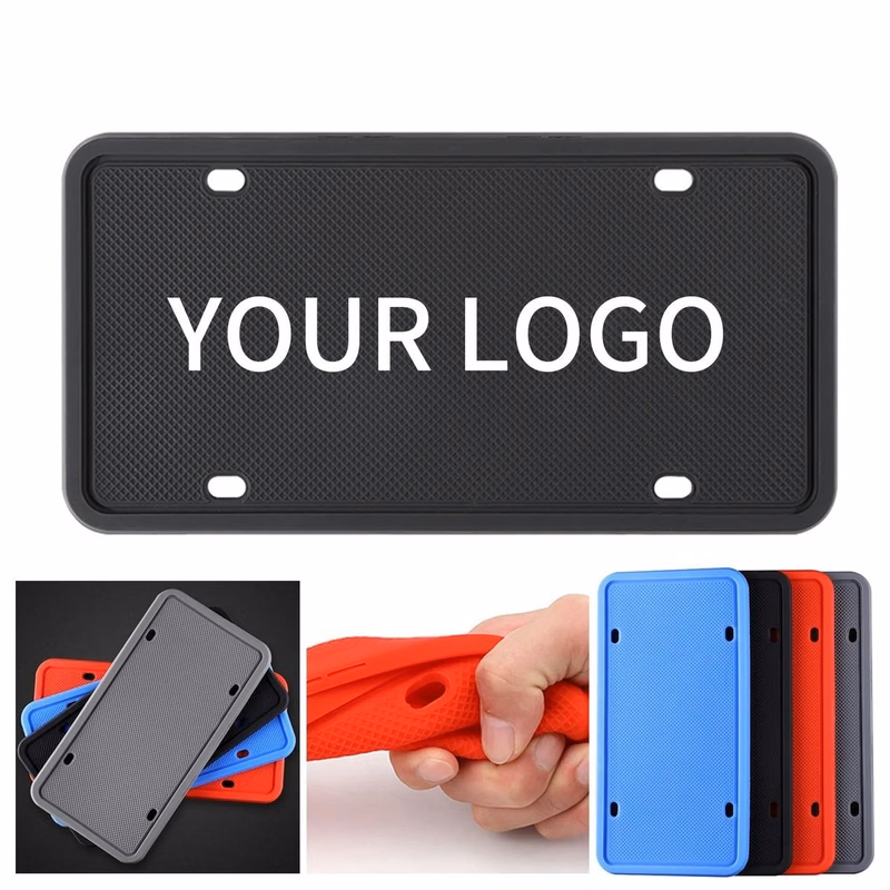 Weather Resistant License Frame in Silicone