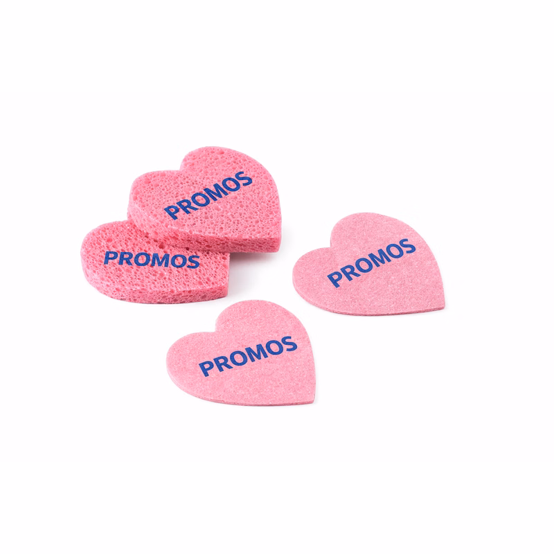 Heart Shaped Compressed Sponge