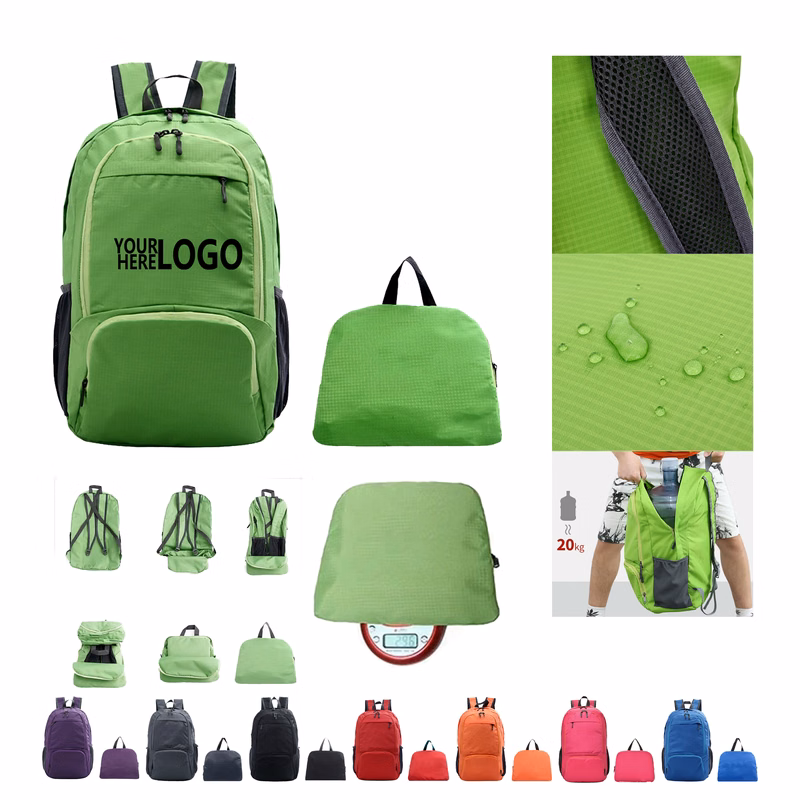 Foldable OFoldable Waterproof Polyester Hiking Backpackutdoor Hiking Backpack