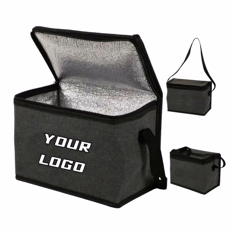 Custom Non Woven Food Delivery Cooler Bag