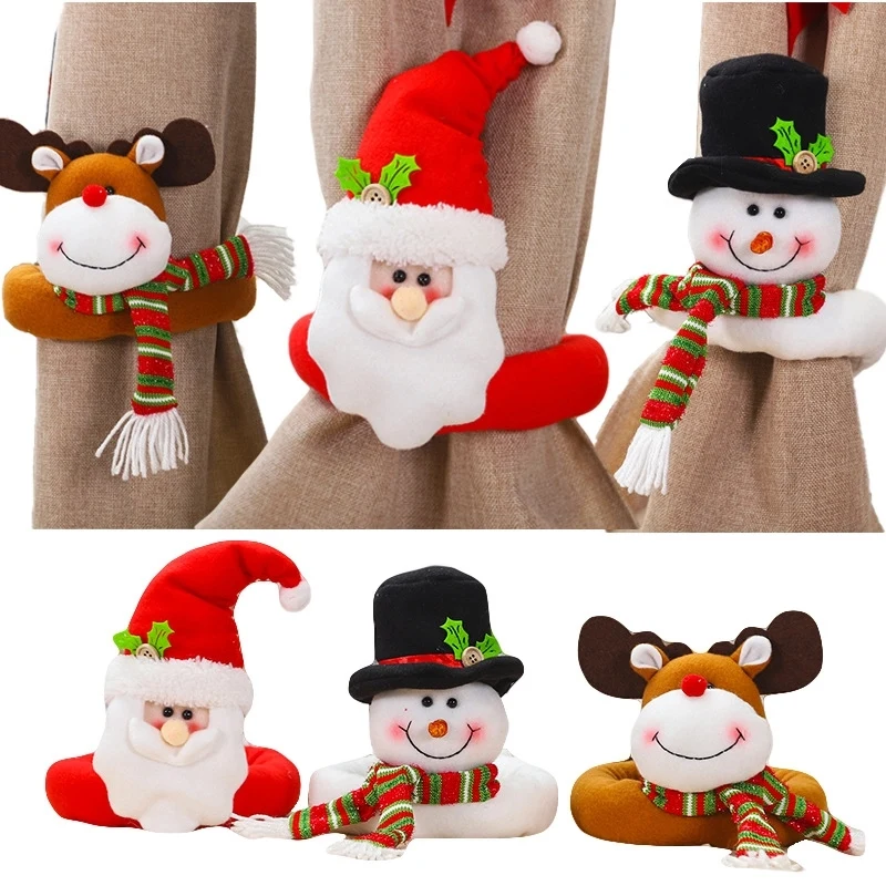 Christmas Curtain Buckle 1