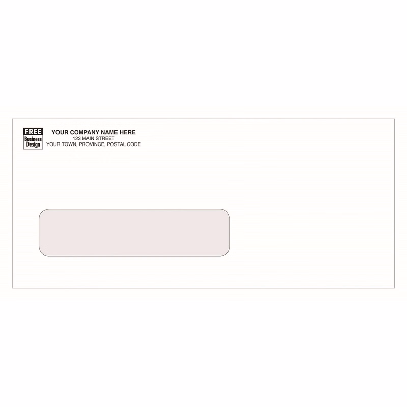 No. 9 Business Envelopes - Single Window - Confidential