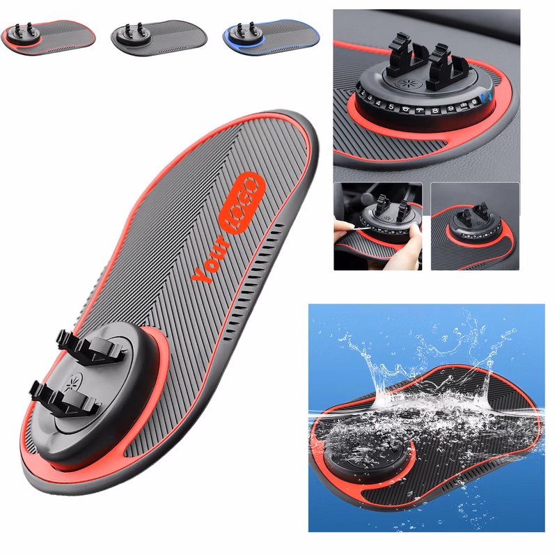 Phone Stand Number Plate Anti-slip Mat