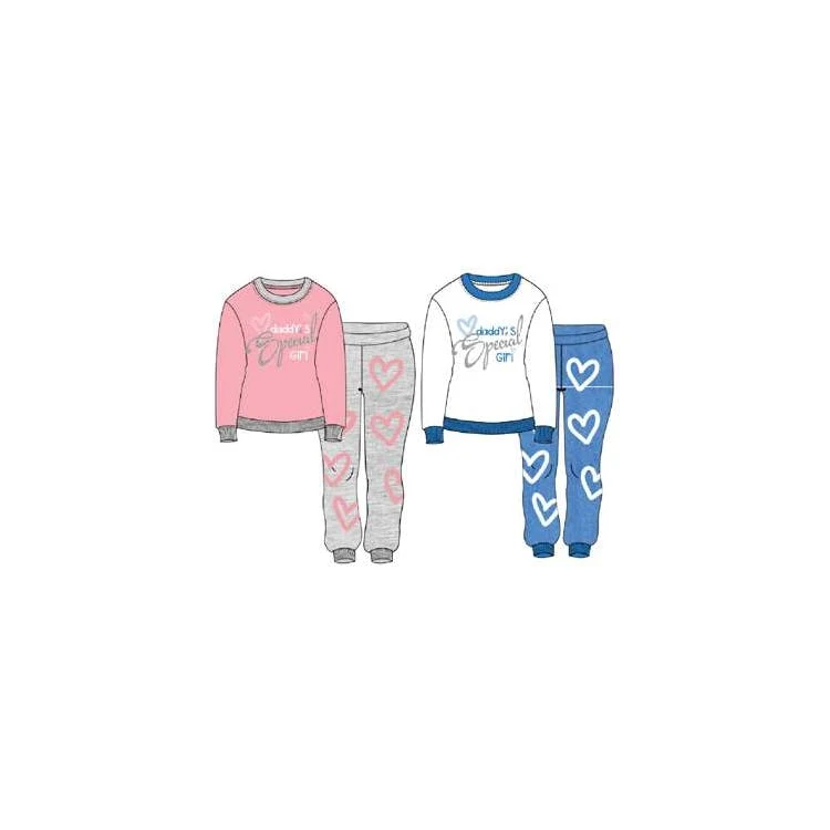 Girls' French Terry Set Assorted 2pc 12-24m 1