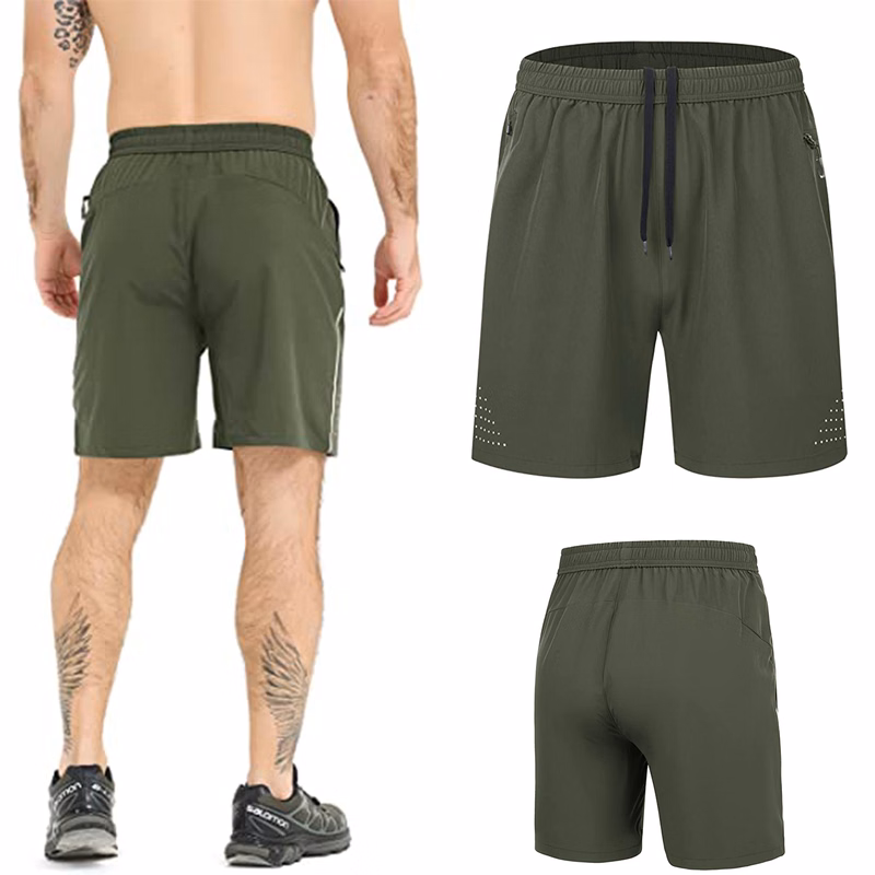 Men's Athletic Workout Gym Shorts