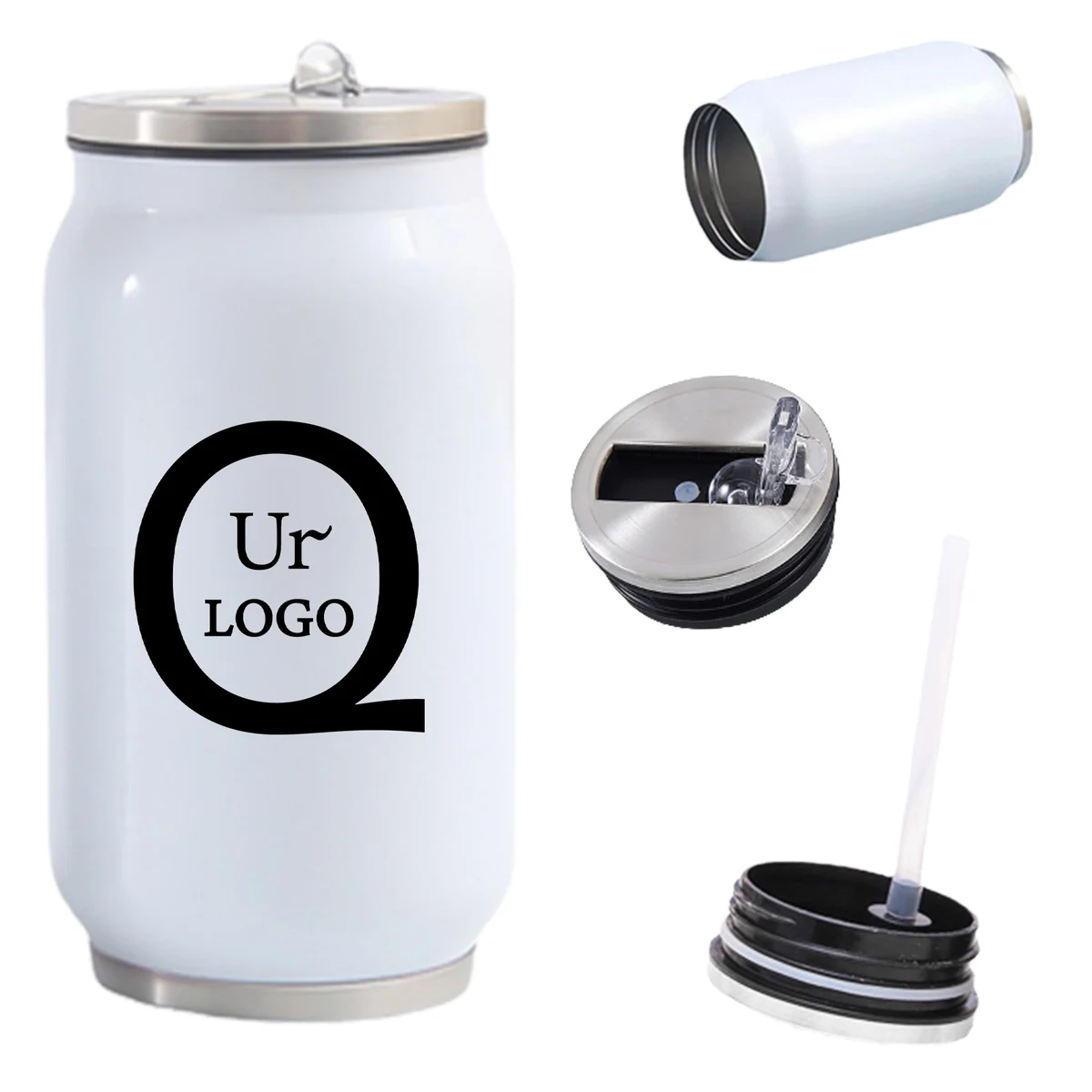 12Oz Stainless Steel Can 1