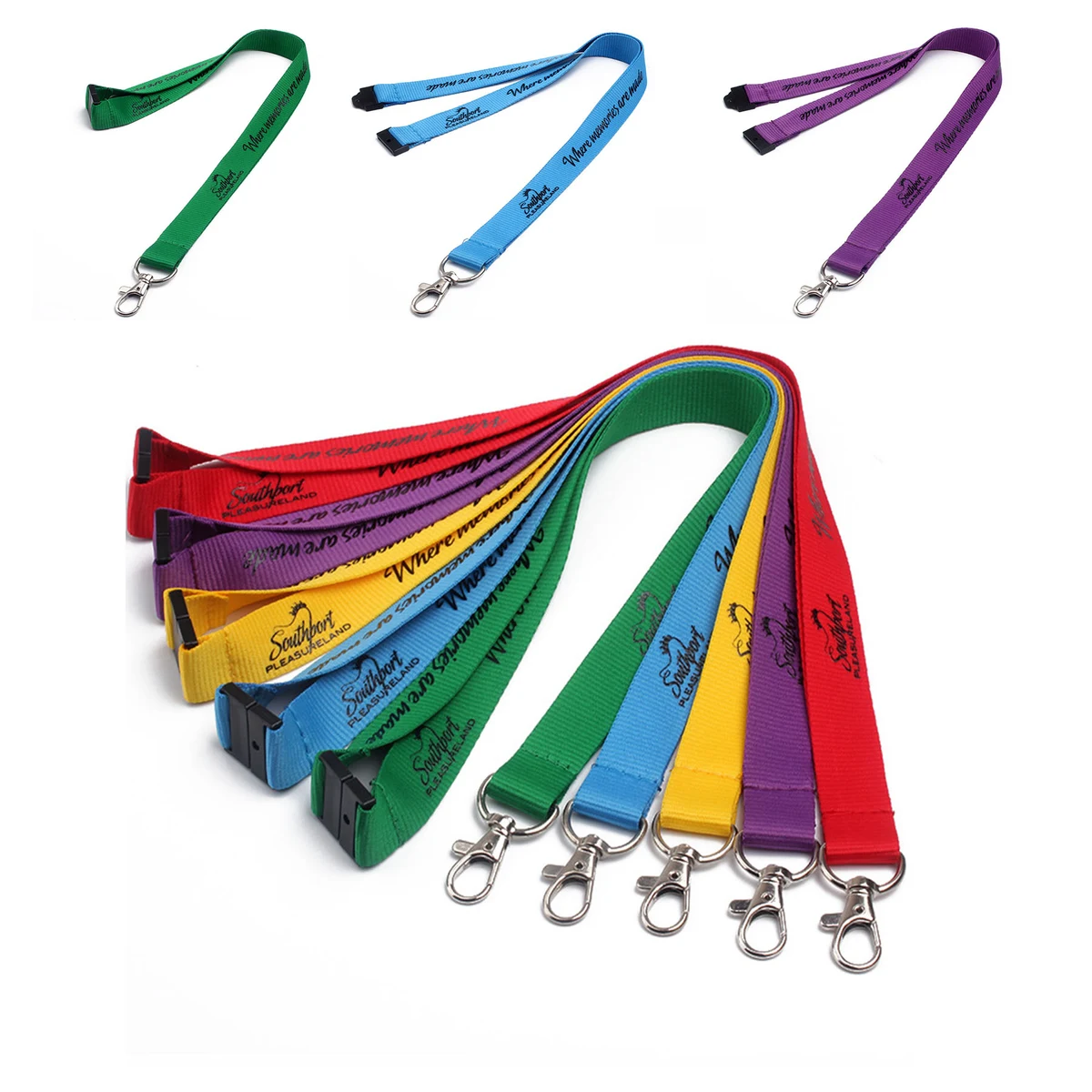 3/5" Metal Hook Lanyards 1