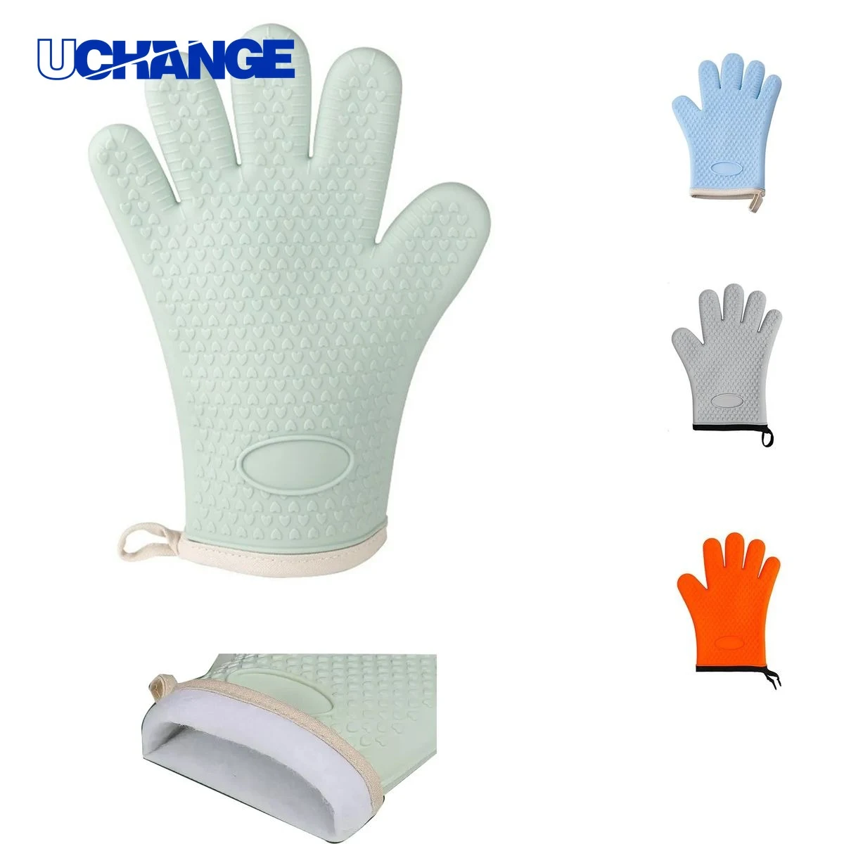 Silicone Microwave Cooking Gloves for Kitchen Use 1
