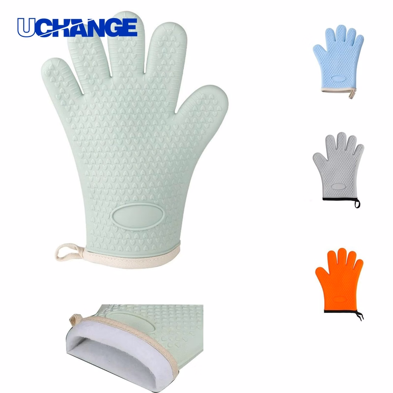 Silicone Microwave Cooking Gloves for Kitchen Use