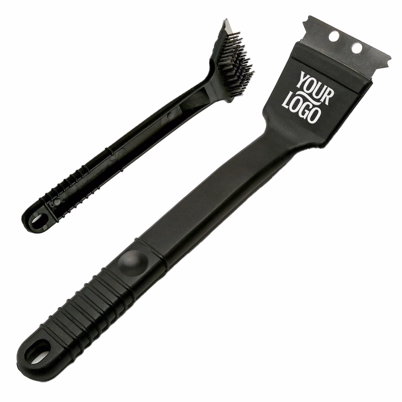 12 Inch BBQ Grate Cleaner With Built Blade