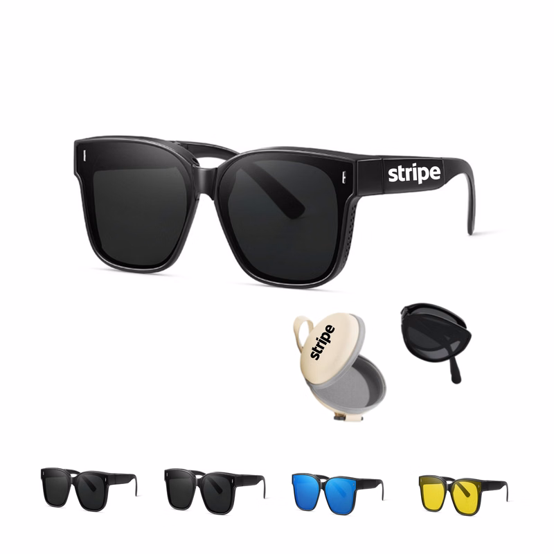 Foldable Polarized Fit Over Glasses Sunglasses