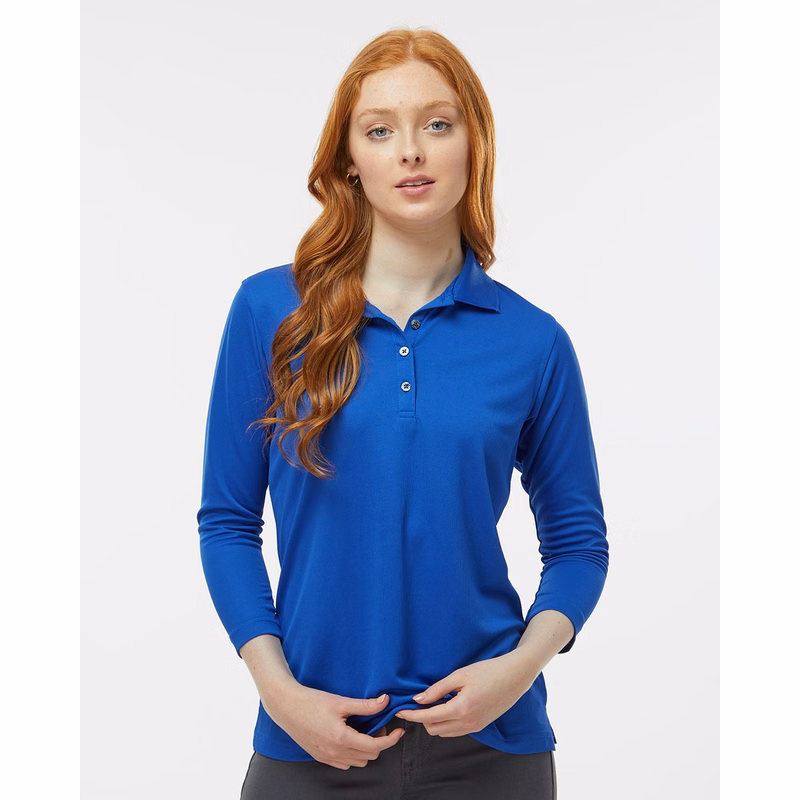 Women's Lady Palm Three-Quarter Sleeve Polo - 120