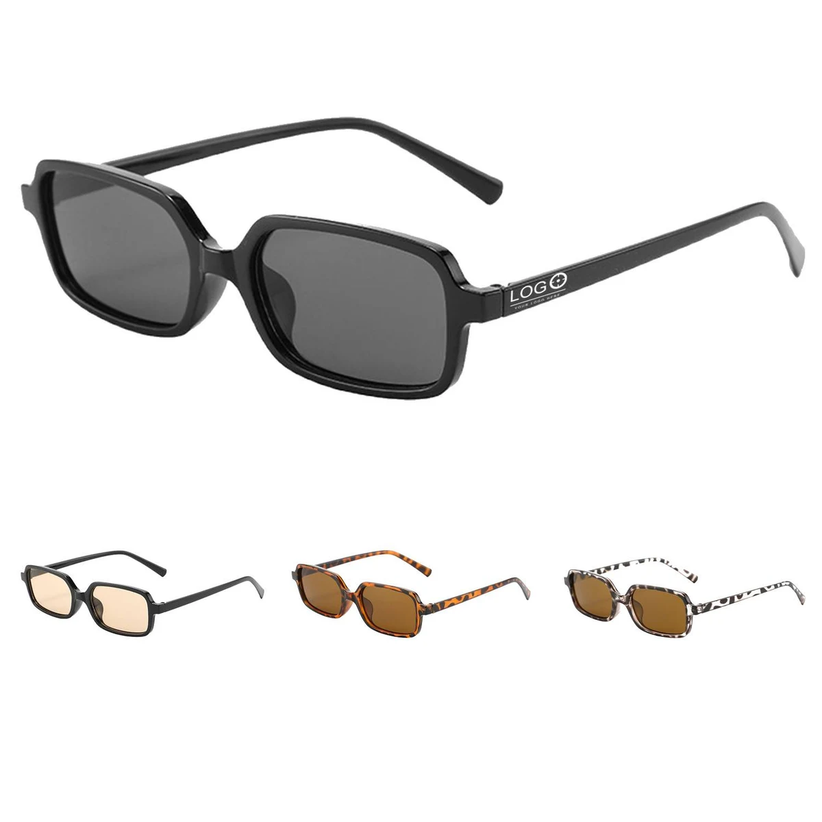 UV400 Square Frame Sunglasses 1