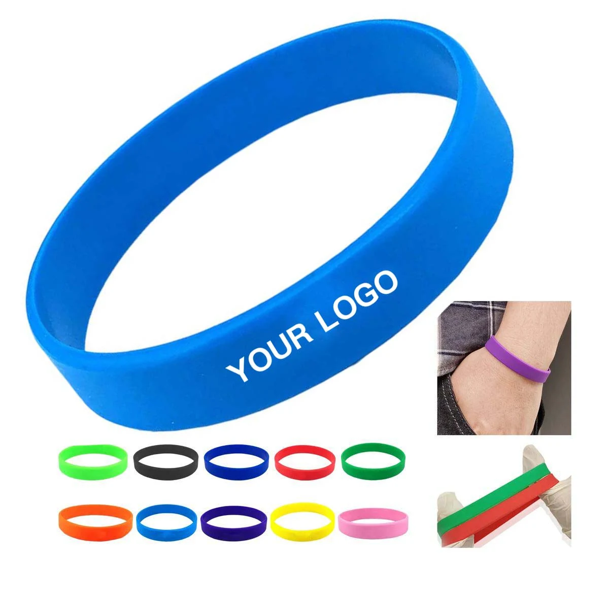 Flexible Silicone Event Wristbands for Branding 1